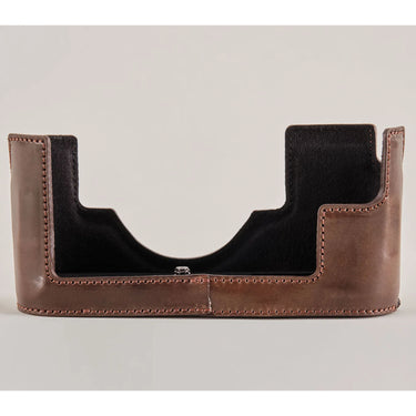 Oberwerth Dark Brown Italian Shell Cordovan TagCase for Leica M11