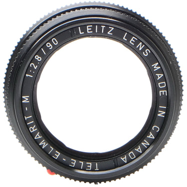 Leica 90mm f2.8 Tele-Elmarit-M, Black, Boxed 3316825