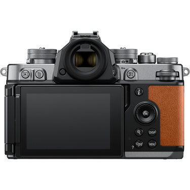 Nikon Zf Silver Body w/ Cognac Brown