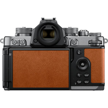 Nikon Zf Silver Body w/ Cognac Brown