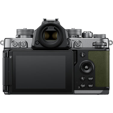 Nikon Zf Silver Body w/ Moss Green