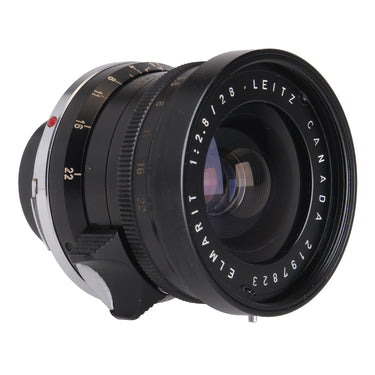 Leica 28mm f2.8 Elmarit V1 Yellow Scale, Shade, Finder 2297823