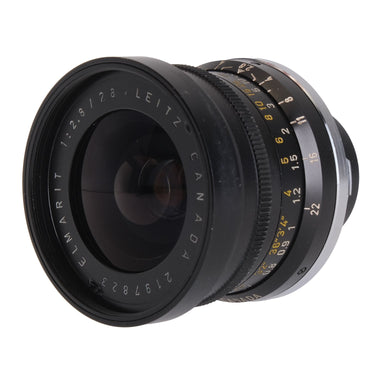 Leica 28mm f2.8 Elmarit V1 Yellow Scale, Shade, Finder 2297823