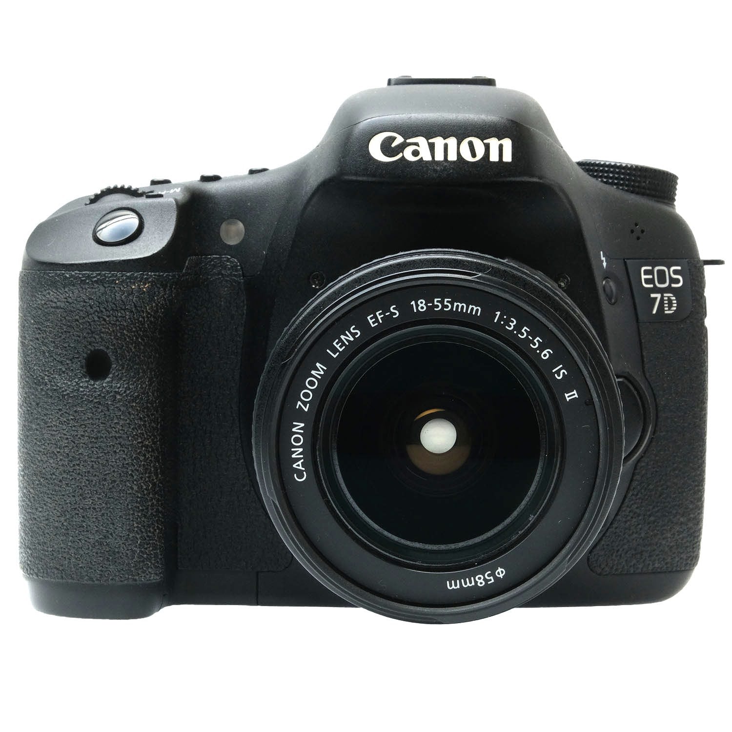 ✧並品✧CANON EOS 7D EF-S 18-55mm F3.5-5.6IS Canon 7D, EFS 18-55mm 3.5-5.6 II 38K Act 2571206018 – Camera