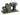 Billingham 335 MKII Camera / Laptop Bag - Sage FibreNyte / Chocolate Leather