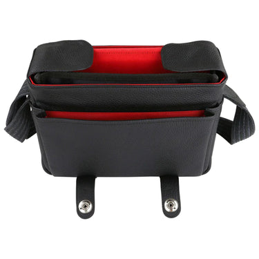 Oberwerth Harry & Sally Cow-Hide Black w/ Red Insert