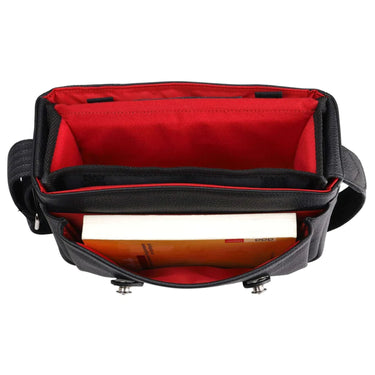 Oberwerth Harry & Sally Cow-Hide Black w/ Red Insert