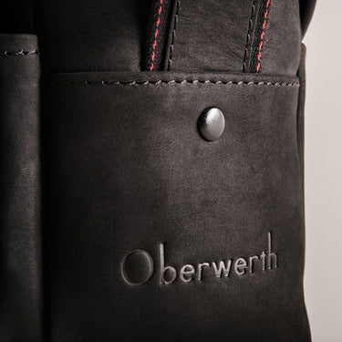 Oberwerth Q Bag Hydro - Black w/ Red Stitching