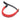 Leica Paracord Handstrap COOPH, black/red
