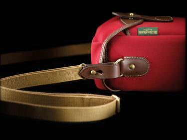 Billingham 72 Bag Burgundy Canvas / Chocolate Leather