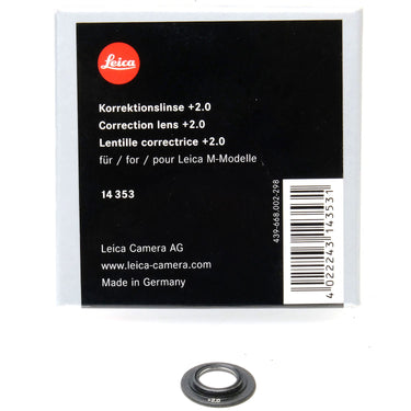Leica Correction Lens +2.0, Boxed (9+)