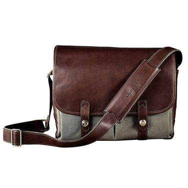 Oberwerth Porto Cordura Black / Cow Hide Dark Brown