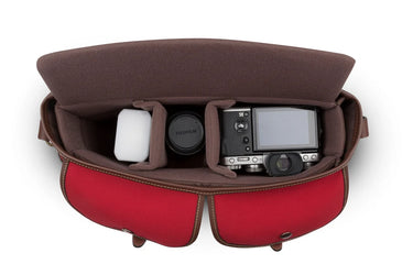 Billingham Hadley Pro 2020 Burgundy Canvas / Chocolate Leather