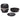 Nikon 50mm f1.4 standing with metal lens shade and Nikon front cap