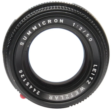 Leica 50mm f2 Summicron, Hood 12585 2445126