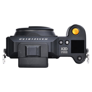 Hasselblad X2D 100C top plate with shutter release, control screen and X2D markings