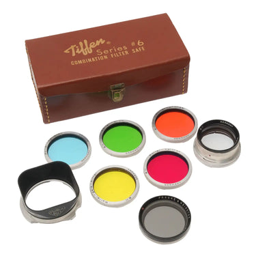 Rollei TLR Bay 2 Hood, Rolleinar 1, Filter Set, Case (9)