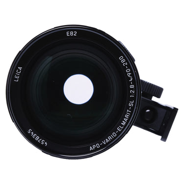 Leica APO-Vario-Elmarit-SL 90-280mm front element with E82 and serial engraving
