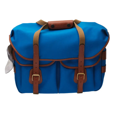 Billingham Hadley Large Pro Imperial Blue Canvas / Tan Leather 190992