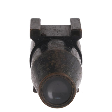 Leica VISOR universal finder, objective end facing camera with brassing on barrel