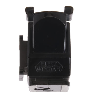 Leica AUFSU finder rear eyepiece end with E. Leitz Wetzlar engraving