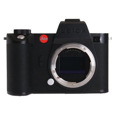 Leica SL2-S front view with L mount and sensor exposed, no body cap