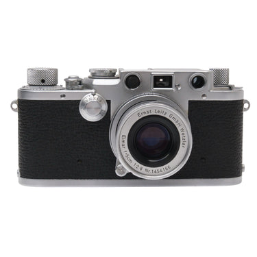 Leica IIIf Black Dial, 5cm f2.8 Elmar 587432