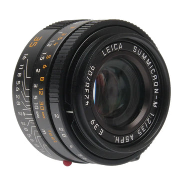 Leica 35mm f2 Summicron-M Asph Black, Boxed 4238706