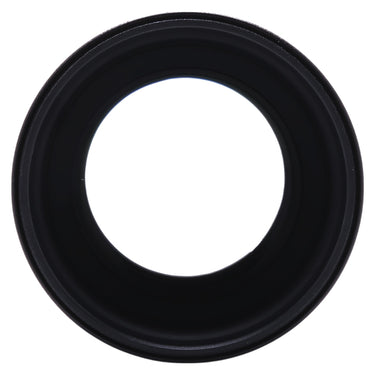 Nikon AF DC-Nikkor 105mm f2 D front element and built-in hood opening