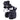 Canon EOS C200 front three-quarter view with monitor and top handle mounted