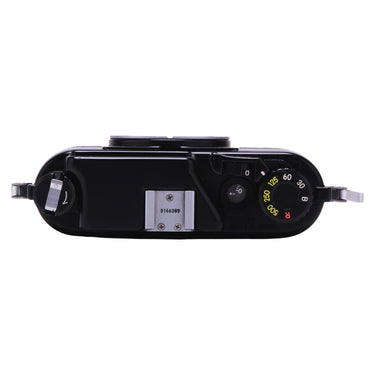 Nikon Nikonos III top plate with shutter speed dial and serial number 3166389