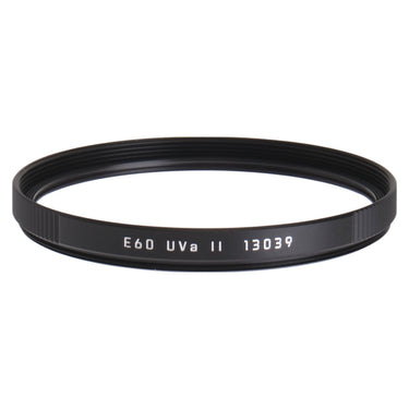 Leica E60 UVa II black filter ring engraved E60 UVa II 13039
