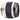 Canon 50mm f1.8 three-quarter side view of black barrel and aperture ring