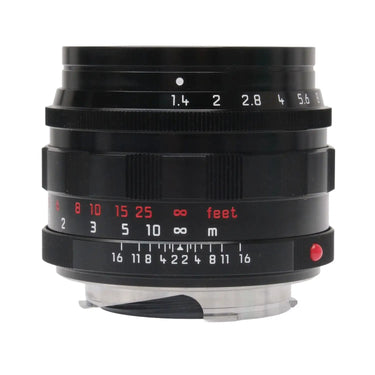 Leica 50mm f1.4 Summilux-M Glossy Black Paint, Boxed 4990241