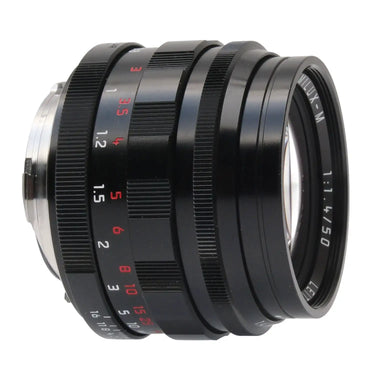 Leica 50mm f1.4 Summilux-M Glossy Black Paint, Boxed 4990241