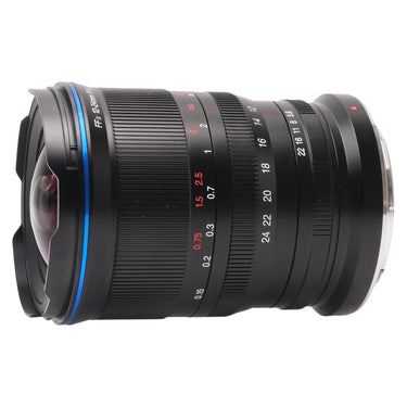 Laowa 12-24mm C-Dreamer side view showing focus and aperture scales