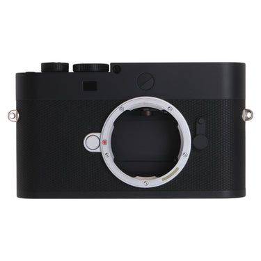 Leica M EV1 front view with bare M mount and sensor