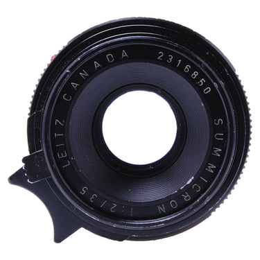 Leica Summicron 35mm f2 front ring with Leitz Canada serial 2316850