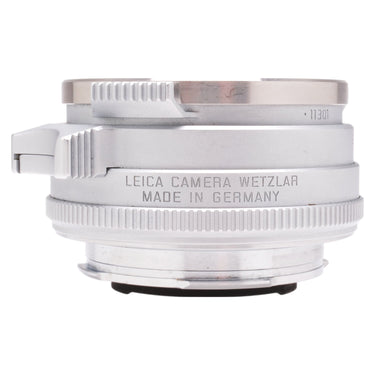 Leica Summilux-M 35mm f1.4 side with Leica Camera Wetzlar Made in Germany engraving