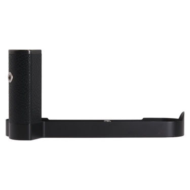 Leica Handgrip M10 side profile showing leatherette grip and base plate