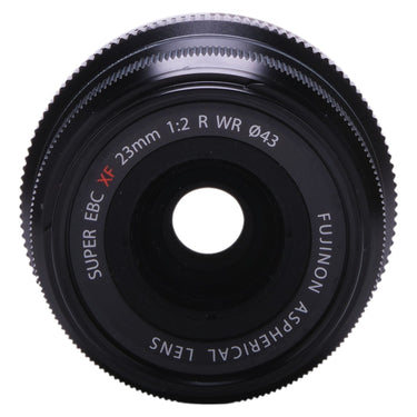 Fujifilm XF 23mm f2 R WR front element and filter thread