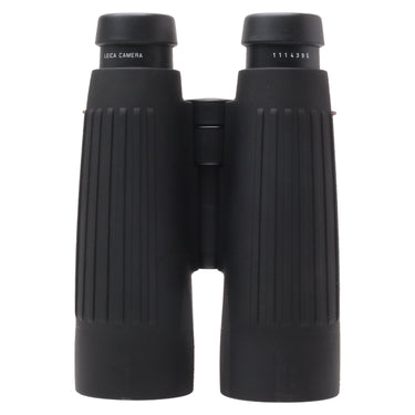 Leica Trinovid BA binoculars showing ribbed armor and serial 1114395 on eyepiece bridge
