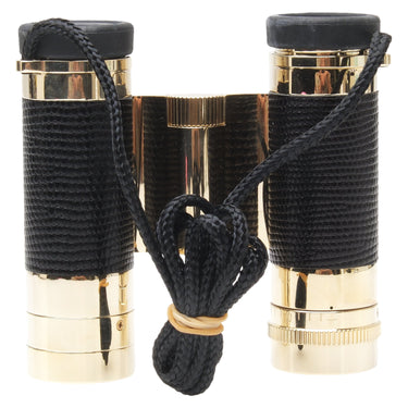 Leica Trinovid 8x20 Edition binocular rear view with coiled lanyard