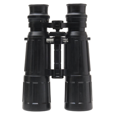 Zeiss 7x42 B Dialyt binocular front view with West Germany markings