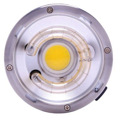 Westcott FJ200 front view of the flash tube and LED modeling light