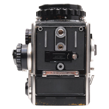 Zenza Bronica EC base plate with battery compartment and tripod sockets