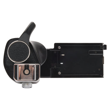 Zenza Bronica ETR Speed Grip top view with shutter trigger, button, and accessory shoe