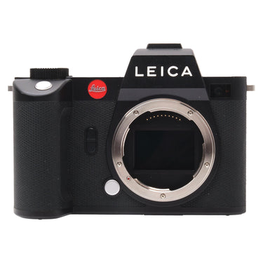 Leica SL2 front view with bare L-mount and exposed sensor