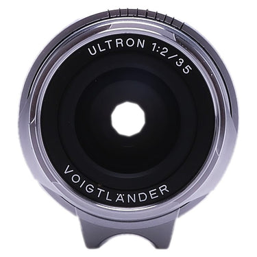 Voigtlander 35mm f2 Ultron front element with engraved name and markings
