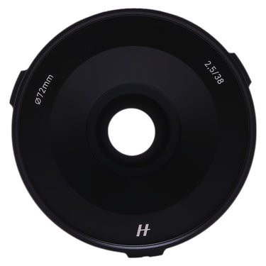 Hasselblad XCD 38mm front element with 72mm filter thread and 2.5/38 marking